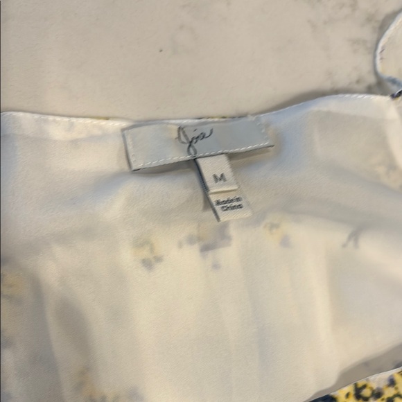 Joie White and Blue Sundress with Slit - Picture 10 of 10